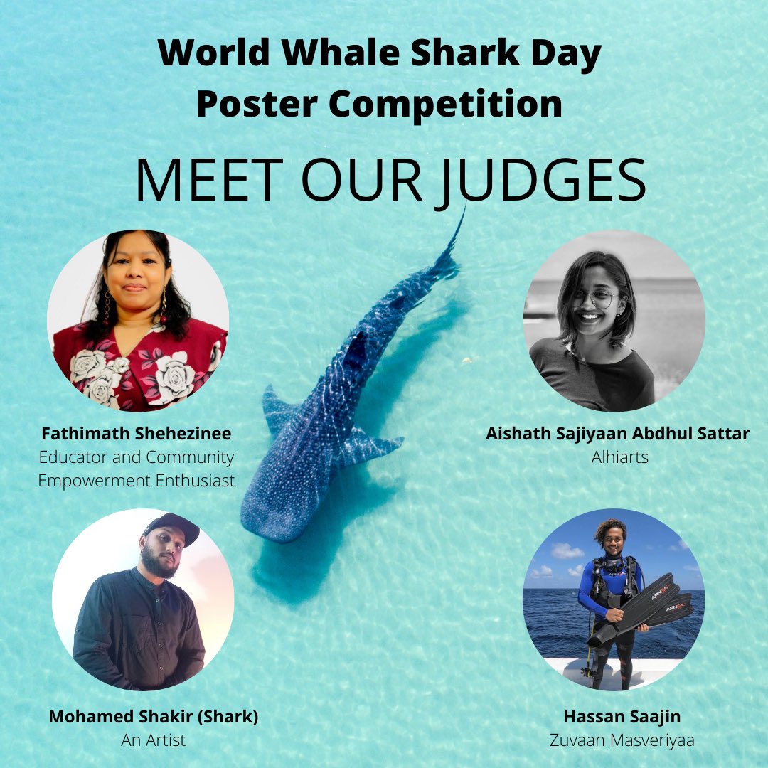 Thank you for making the World Whale Shark Day a success! We will be announcing the results of our Poster Competition next week.