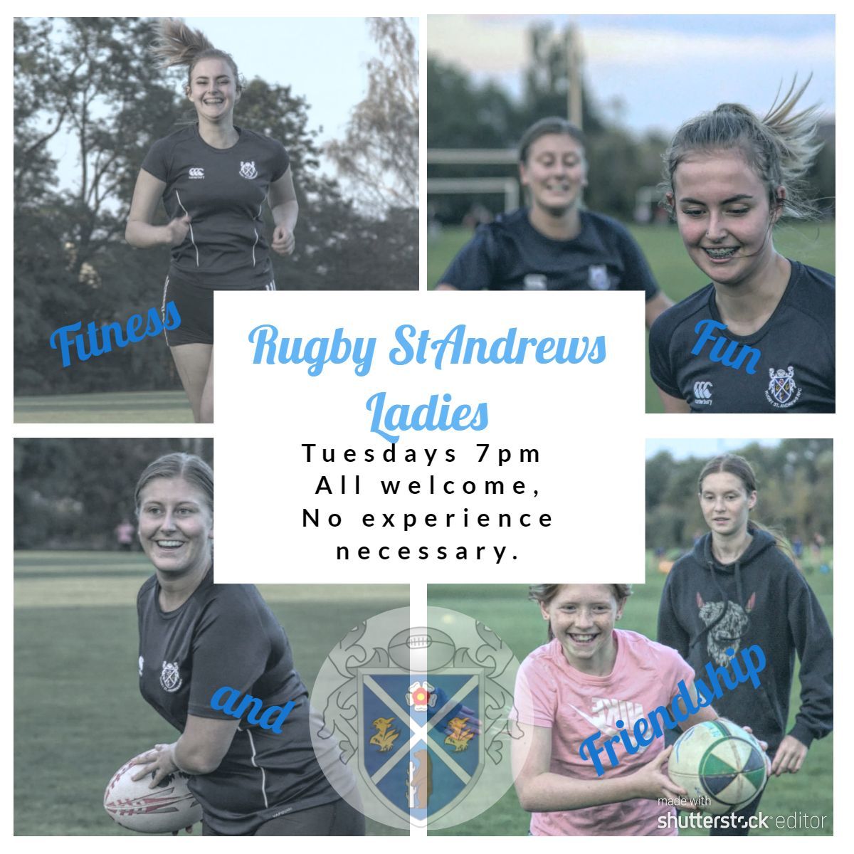 StAndrewsRFC's tweet image. Rugby StAndrews RFC Ladies Touch team, train every Tuesday at 7pm, give it a go, a great way to keep fit, have fun and make friends.
#RugbyStAndrews #LadySaints #touchrugby #SaintsRugby #SaintsRugby  #BeInTheNumber #WEnotMe #OneClub