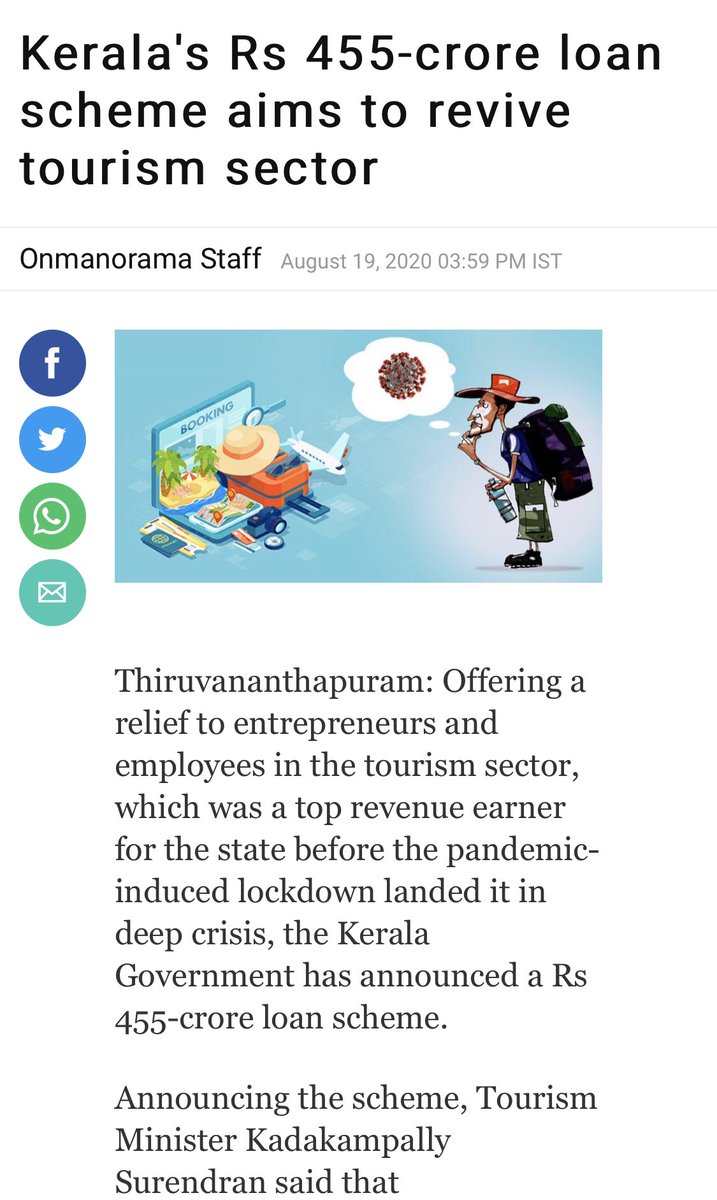 BhartiSharma3's tweet photo. A big round of applause for states and nations that consider tourism important & are atleast taking some initiatives to save it!
Indian tourism sector is a different story altogether, it has crumbled like a house of cards during the pandemic and our govt has failed miserably! https://t.co/KZ4WZZXdKi