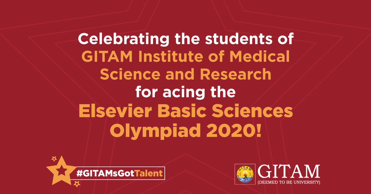 GITAMUniversity's tweet photo. Congratulations to all the winners! GITAM is extremely proud and wishes you more success in the future.
#GITAMites #olympiad #2020winners #proud #university #GITAMsGotTalent https://t.co/eTCn84Jd8V