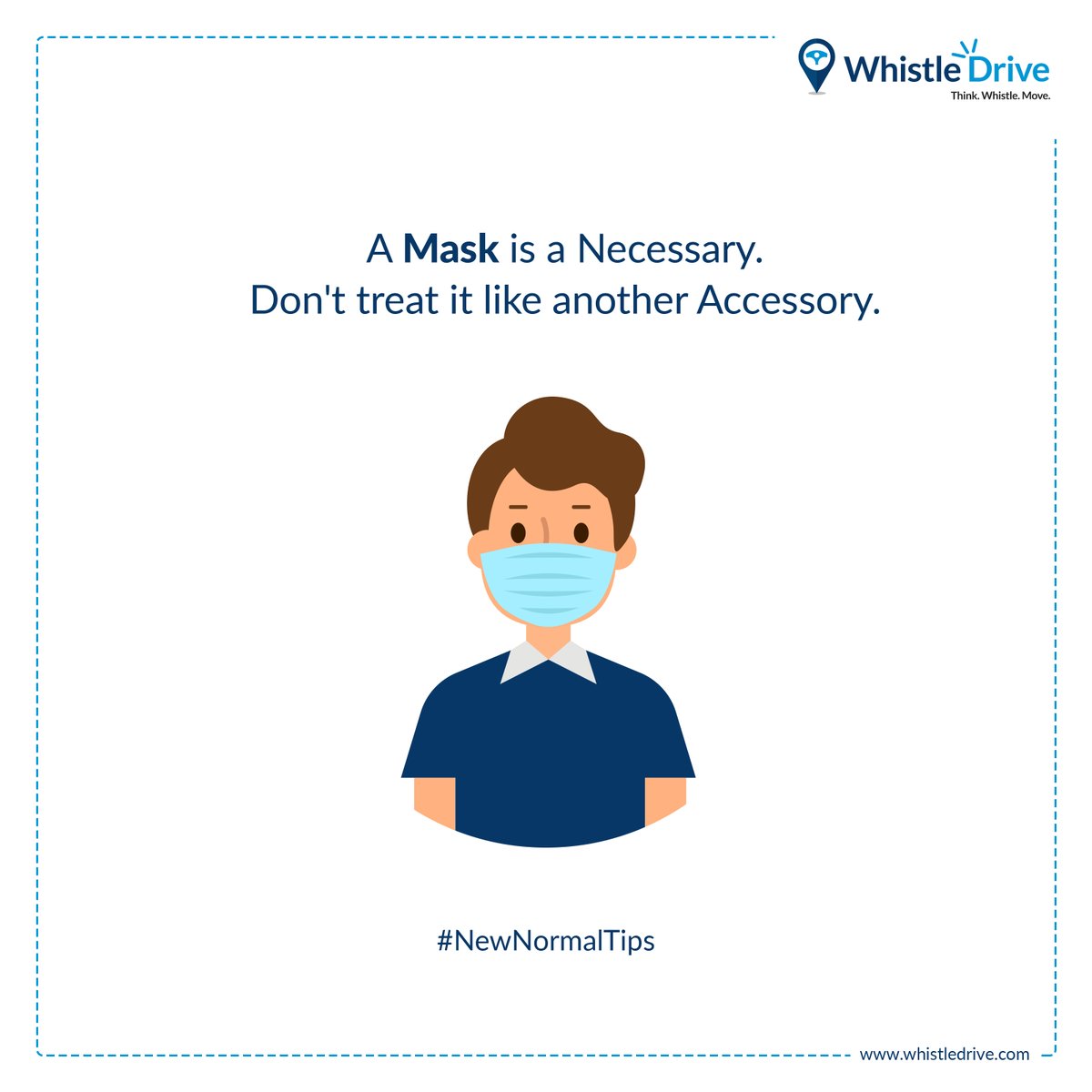 WhistleDrive's tweet photo. Mask on the neck or Mask carrying in the hands, a few wearing to the head, These are the everyday scenes outside. 

Wear Your Mask Properly!😷 #NewNormalTips

#wearamasksavealife #wearamask #wearadamnmask #maskup https://t.co/2m7tAq0wRN