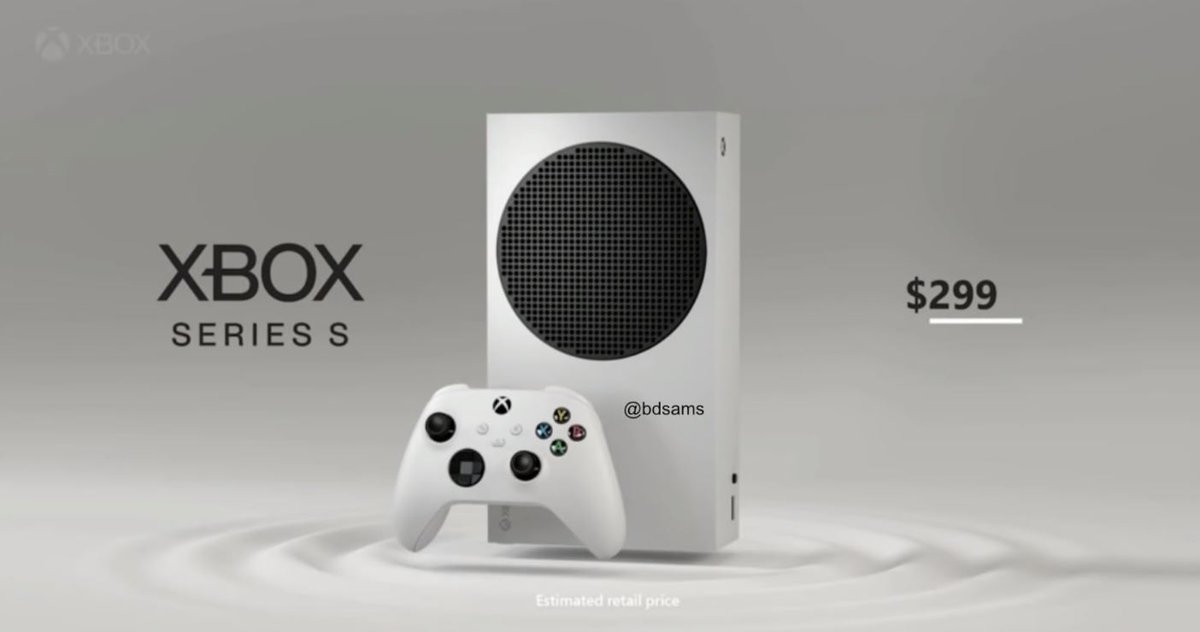 VGC_News's tweet photo. A huge Xbox leak has revealed its second Series S next-gen console, which will reportedly cost just $299. More details via the link.

➡️ https://t.co/aYSchY2m5D https://t.co/U0rLjycbR8