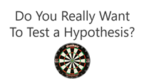 Over the years, as I taught people how to improve their statistical inferences, it became clear people are often not yet ready to test a hypothesis. In lecture 1.2 in my second MOOC I ask researchers: Do you really want to test a hypothesis?