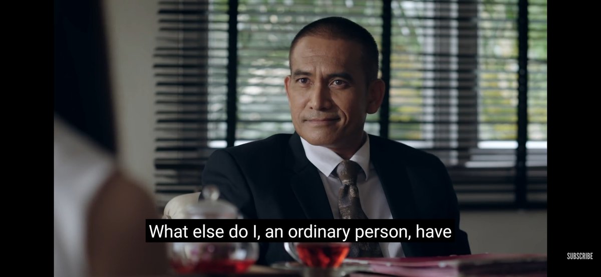 with director Supoj that while she came from a family with significant background, she would easily trade it with having a potential in a heartbeat.