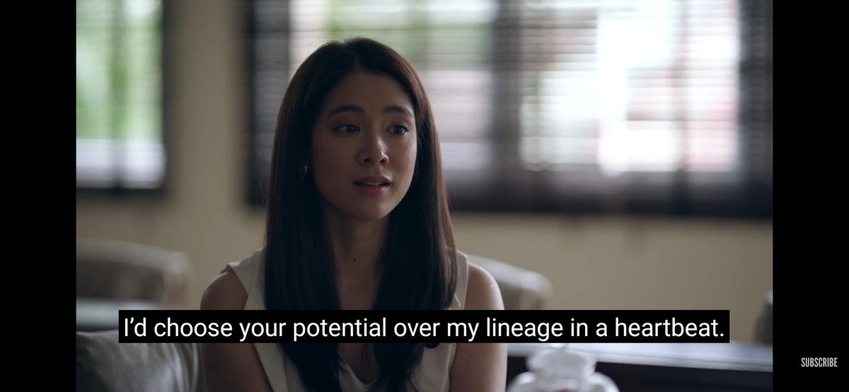 with director Supoj that while she came from a family with significant background, she would easily trade it with having a potential in a heartbeat.