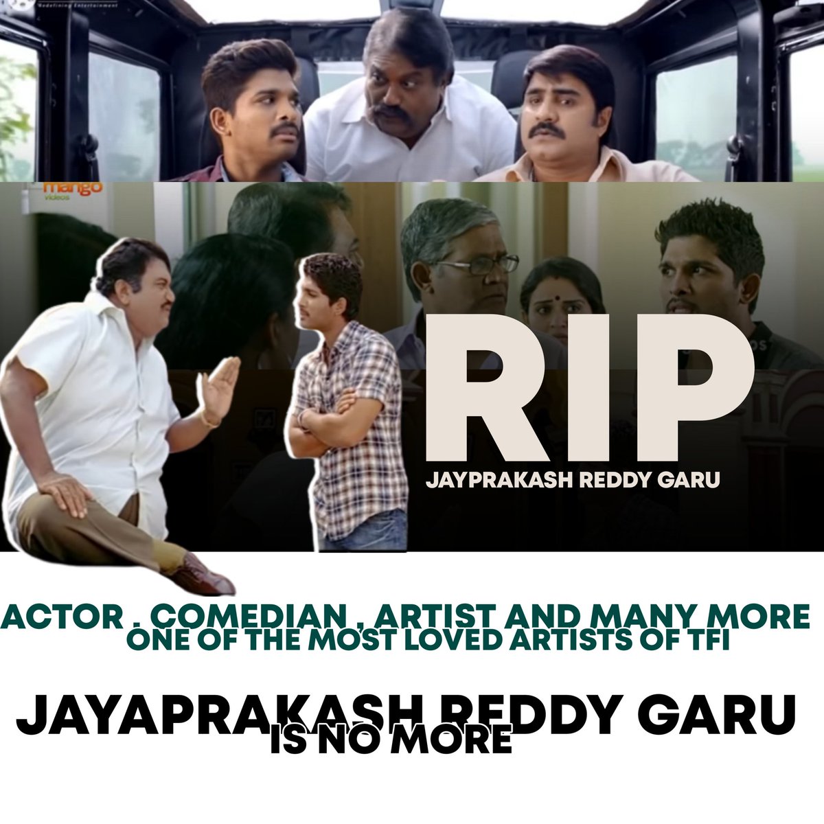 arjun_trends's tweet photo. We miss u sir 😔
#RIPJayaprakashReddyGaru https://t.co/SN5PGiOSwA