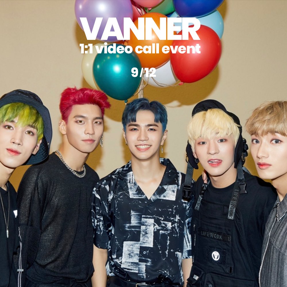 VannerOfficial's tweet photo. [#NOTICE]

(KR/JP/US) 200912 VANNER 1:1 영상통화 이벤트 안내

공식 팬카페의 안내 사항을 참고하여 신청해주시기 바랍니다!

🚩 https://t.co/gpJdryxBTQ https://t.co/ArmGJX1DCl
