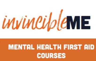 iamagiantleaper's tweet photo. Join Invincible Me tomorrow 9th for a 1/2 day Mental Health First Aid Course for anyone who works ith 8-18 YOs. To help promote open discussion, signpost signs of mental ill health &amp; offer resources to help with intervention. See https://t.co/gtIDJCmFNJ for more details £40pp https://t.co/qUmeXUns6d