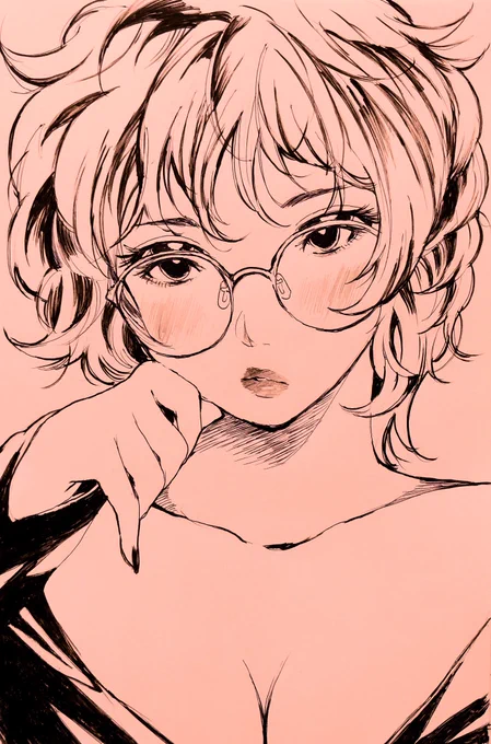 メガネっ娘描写の鬼門「屈折断層」と「四つ目」 