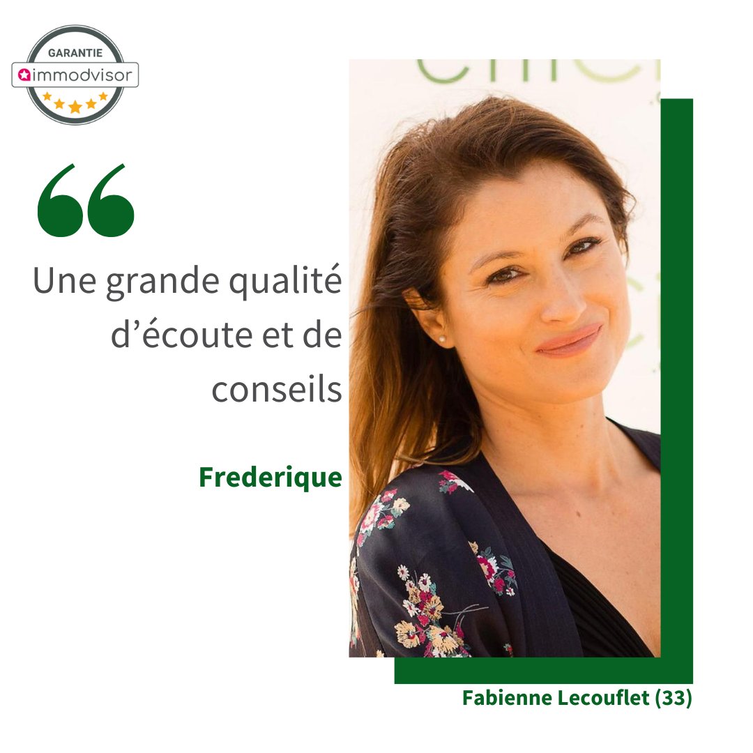 EffiCity's tweet photo. Nous félicitons Fabienne Lecouflet pour ce beau commentaire ! 😍👏
#avisdelasemaine #avisclient #immobilier #immodvisor #conseils #professionnalisme https://t.co/ePY4Bc45Mt