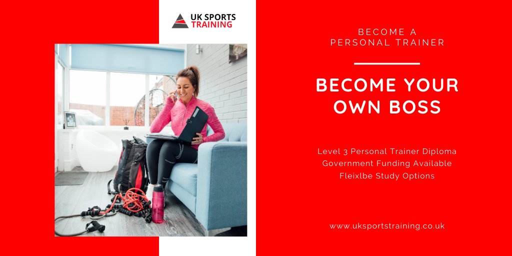 ukst_fitness's tweet photo. Becoming a #PersonalTrainer offers a whole host of perks from pursuing a career you love, having the flexibility to work the hours you choose and being your own #boss. Visit https://t.co/WEKah90d7i
#homelearning #onlinelearning #lovefitness #fitnesseducation #becomeapt #fitness https://t.co/7yk6j5cRwO