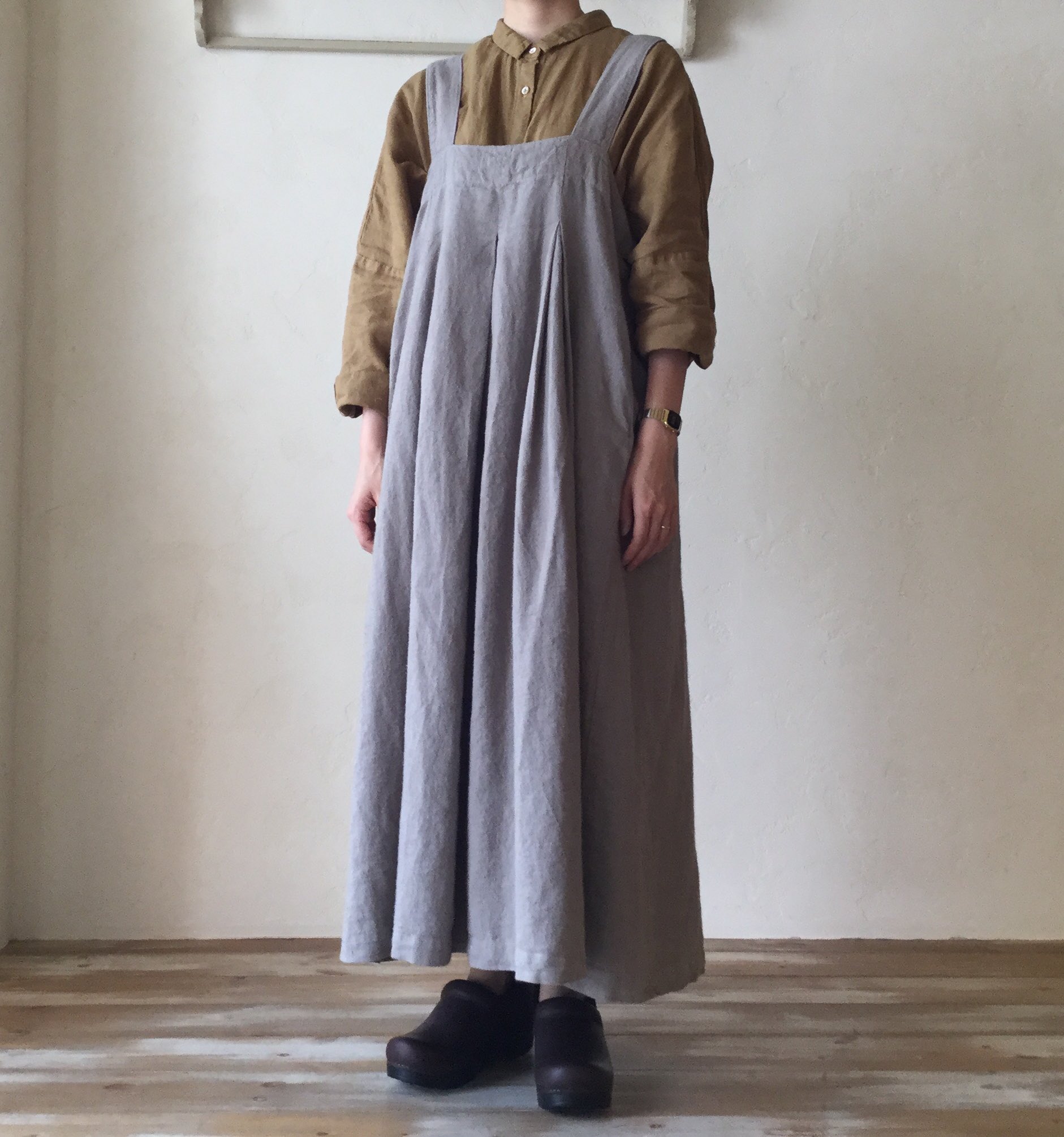 ネストローブ nest Robe ジャンパースカート - ロングワンピース ネストローブ nest Robe ジャンパースカート - ロングワンピース