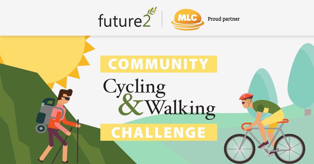 Great news! Future2 challenges are back in 2020 - join us by walking or riding as far as you can this November. Your participation and sign up donation will directly support young Australians who deserve a future. 

To find out more and to sign up, head to hubs.la/H0vN1110