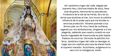 MariaPSocorroVz's tweet photo. #8Sep día de la #VirgendelValle te pedimos salud para Venezuela y para el mundo entero...sanación para todos los enfermos y sobre todo los que están pasándola mal con el padecimiento de Covid.

#VirgencitaDelValle 
#NuestraSeñoraDelPerpetuoSocorro     
#FeCatolica  
#COVIDー19 https://t.co/XIDt0Rwepk