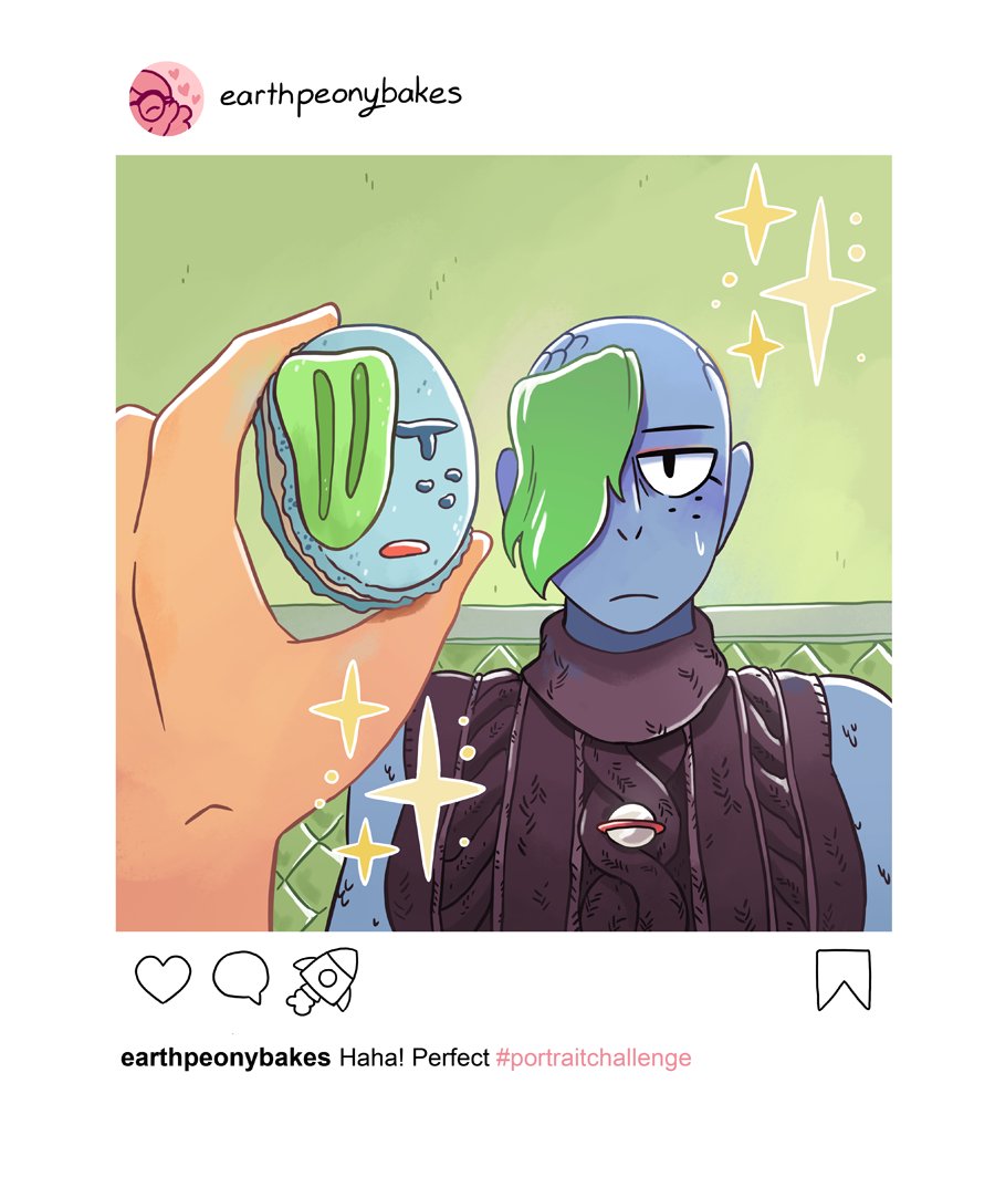 4 and 5, food portrait challenge : > #spacebattlelunchtime 