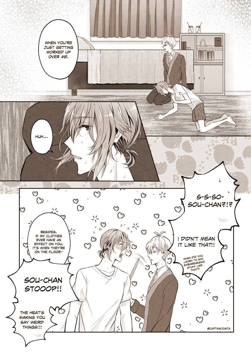 【環壮】the summer heat's getting to them one way or another ☀️💦 