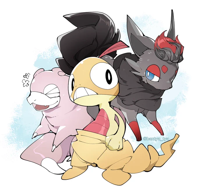 リクボックスからポケモンに
複数入っていたので描けそうなのを

ズルッグを入れてくださったかた
ゾロアをいれてくださったかた
私のお気に入りでと入れてくださったかた
ありがとうございます☺️ 