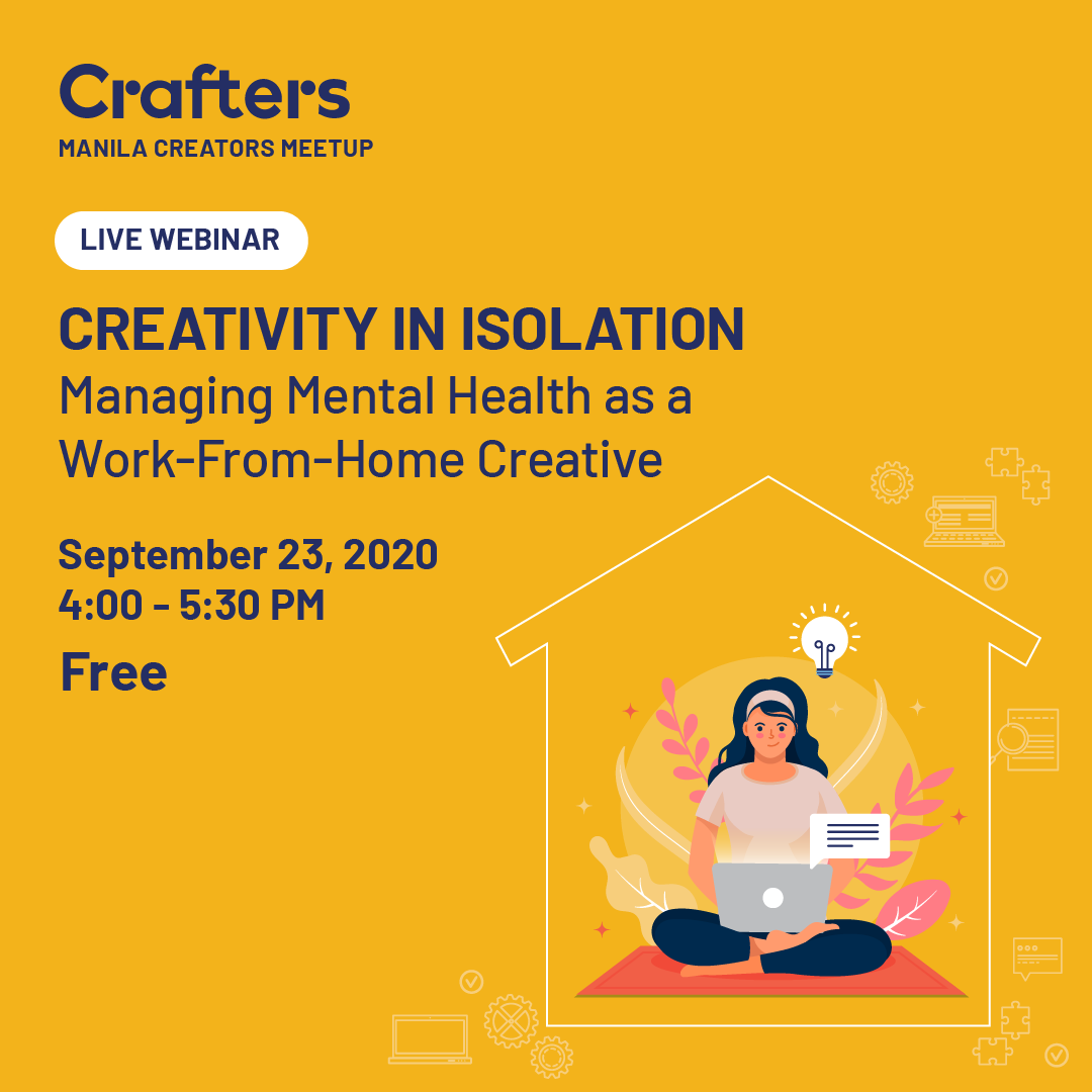 Staying mentally healthy is crucial to remaining creative during this pandemic. Learn more about how you can manage your mental health in this free webinar! hubs.la/H0vN12n0