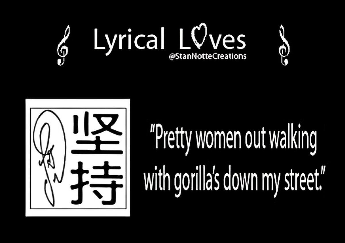 StanNotte's tweet photo. For me the best opening line of a song ever written. Feel free to disagree. I don’t mind you being wrong!!!!

Is She Really Going Out With Him?
Song: @JoeJacksonMusic

#StanNotteCreations
#poetrycommunity #poetry #lyricsquote #lyrics #poet  #poets #poetic #creativity #music https://t.co/cESbrhg8LO