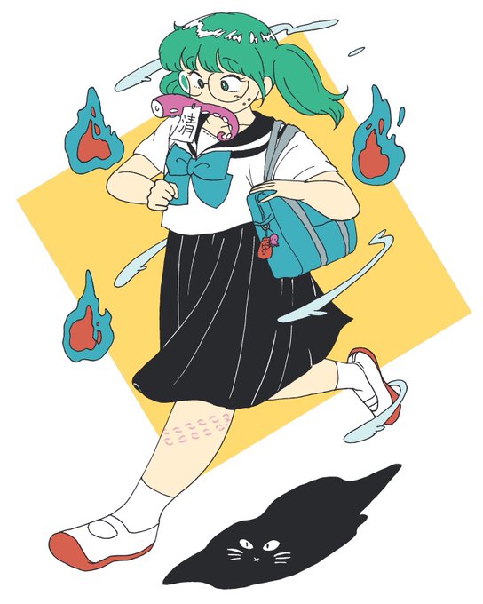 遅刻魔のtwitterイラスト検索結果 古い順