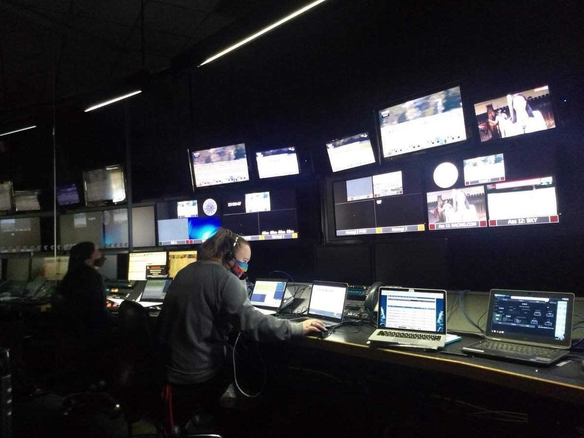 Working hard and staying safe behind the scenes last week for the Ladbrokes #CoxPlate Qualifier and The #ChelmsfordStakes! 🐎🏇

<a href="/7horseracing/">7HorseRacing 🐎</a> <a href="/springcarnival/">Spring Carnival</a> <a href="/royalrandwick/">Royal Randwick</a>  <a href="/TheValley/">Moonee Valley Racing Club</a> #THEGREATESTALWAYS #springcarnival   #BroadcastGraphics  #Legendary #LoveTheValley