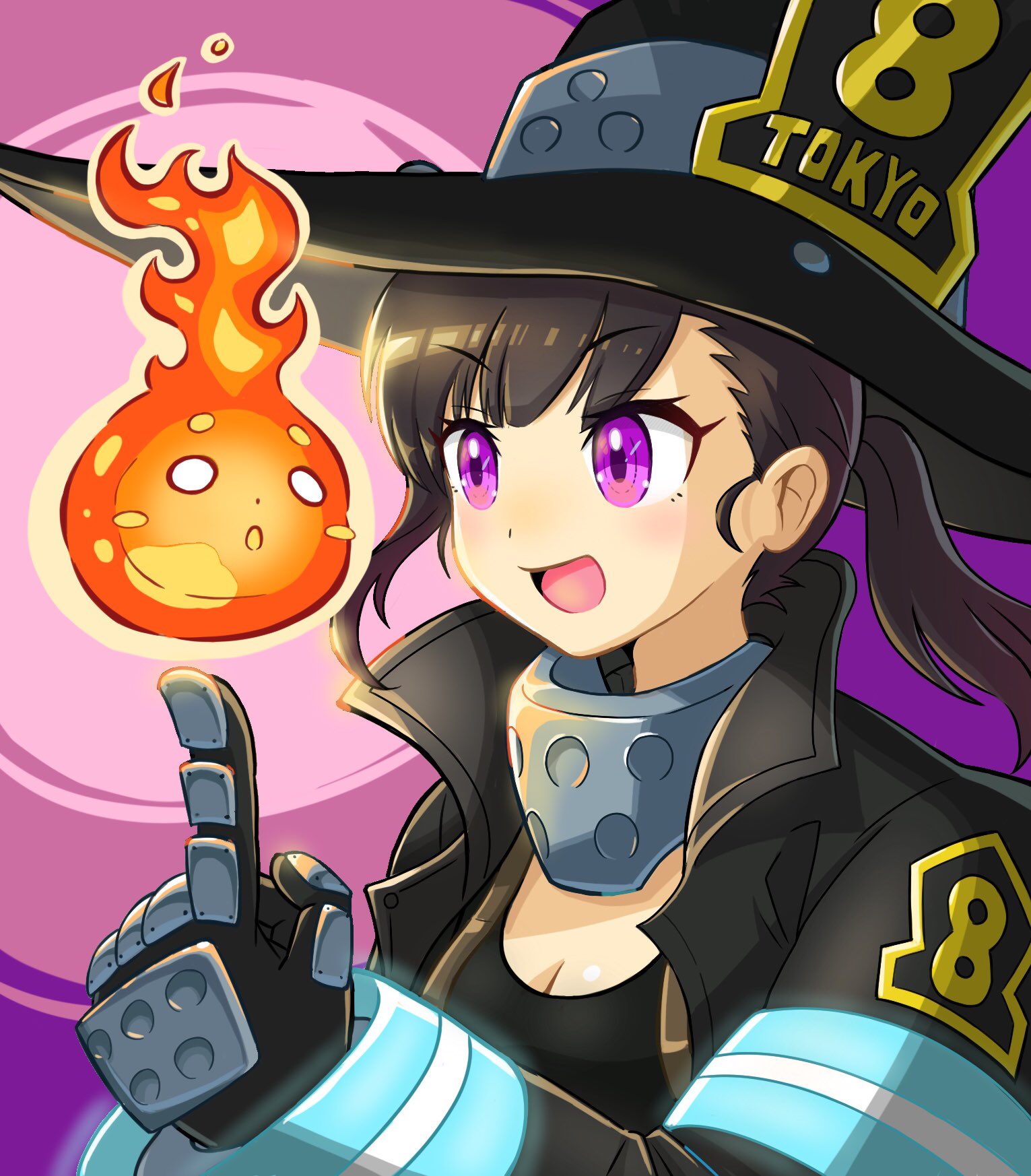 تويتر バクモン على تويتر 炎炎の消防隊のマキを描いてみました 炎炎の 炎炎ノ消防隊 イラスト好きな人と繋がりたい イラスト 黒髪 魔女 炎 ポニーテール かわいい マガジン 消防士 T Co 2dzfnh0opv