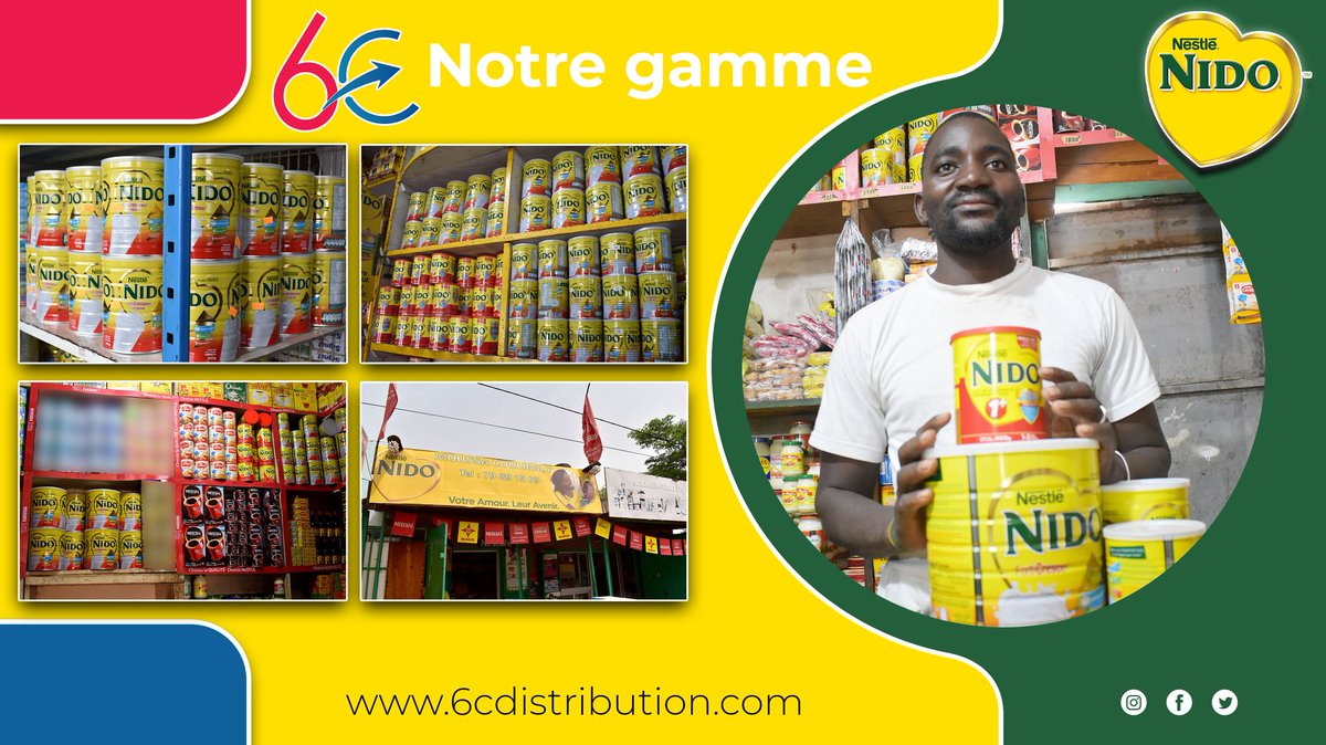 Distribution6c's tweet photo. #nestle #nido #lait https://t.co/t9edrTnJxH