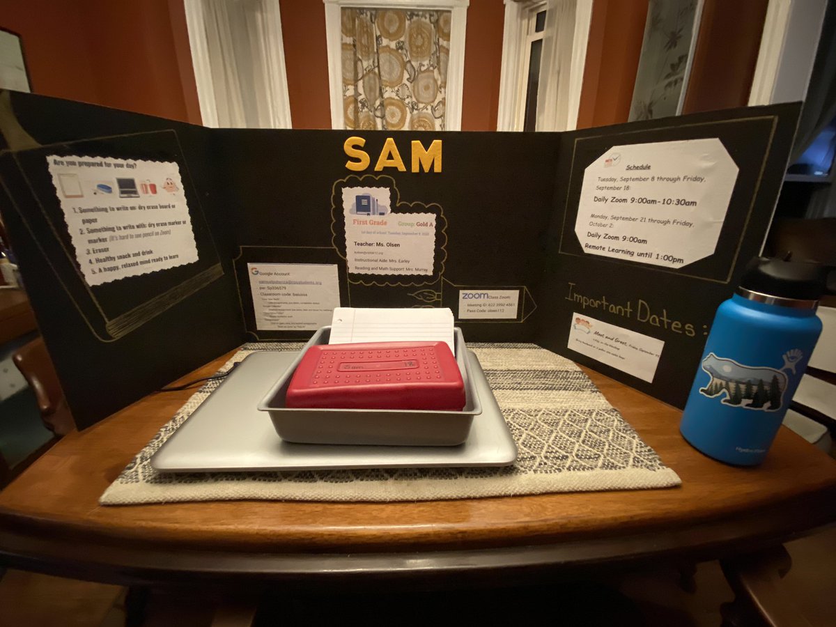 6th and 1st, here they virtually come! Thank you to all the staff of <a href="/CollsSchools/">Colls Public Schools</a> for having the best interests and care for our kids, faculty, and staff in mind ALWAYS, especially during this uncertain of times. <a href="/colls_tatem/">Tatem Elementary</a>