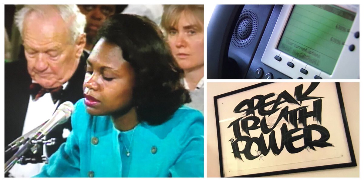 Since discovering  #Kanopy & signing up with 2 of my many library cards, I’m now watching Anita Hill documentary. It’s a wince and watch bc we all know what happens, but I also remember my life at time of that testimony.