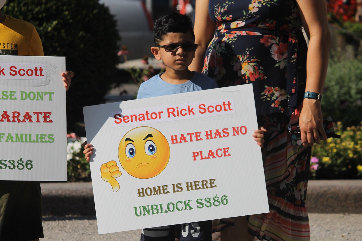 loveyoumykids's tweet photo. @SenRickScott Dear @SenRickScott What an amazing energy these junior volunteers bring to #walkforequality. 

These kids are the future of this country but many of them will end up self-deporting without the only relief #S386. Please help our children

#S386IsGoodForAmerica #S386IsFair https://t.co/BP2fEB9L7G