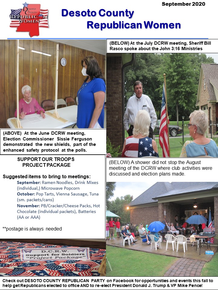 DesotoGOP's tweet photo. #DCRW September NEWSLETTER #MFRW #GOPWomen https://t.co/nGnrAK1ebZ