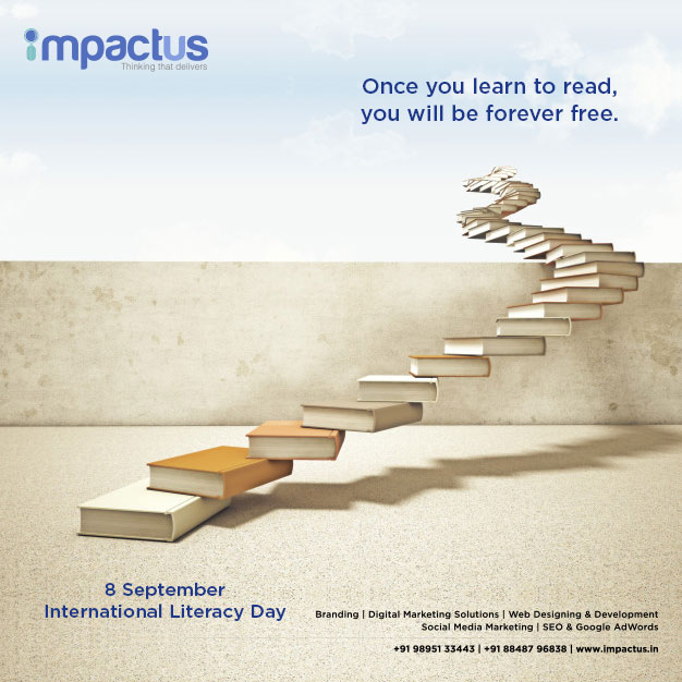 ImpactusM's tweet photo. When you love reading, new doors open, opportunities arise and fresh trains of thought take birth. The gift of litracy is one that can set you free for life. This #InternationalLitracyDay, look around you and try to lead people to a whole new world by introducing them to litracy. https://t.co/nAwwdH2wVh