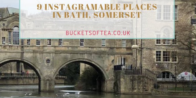 9 Instagramable places in the stunning Georgian City of Bath. Somerset bucketsoftea.co.uk/travel/instagr… #Bath #instagram
