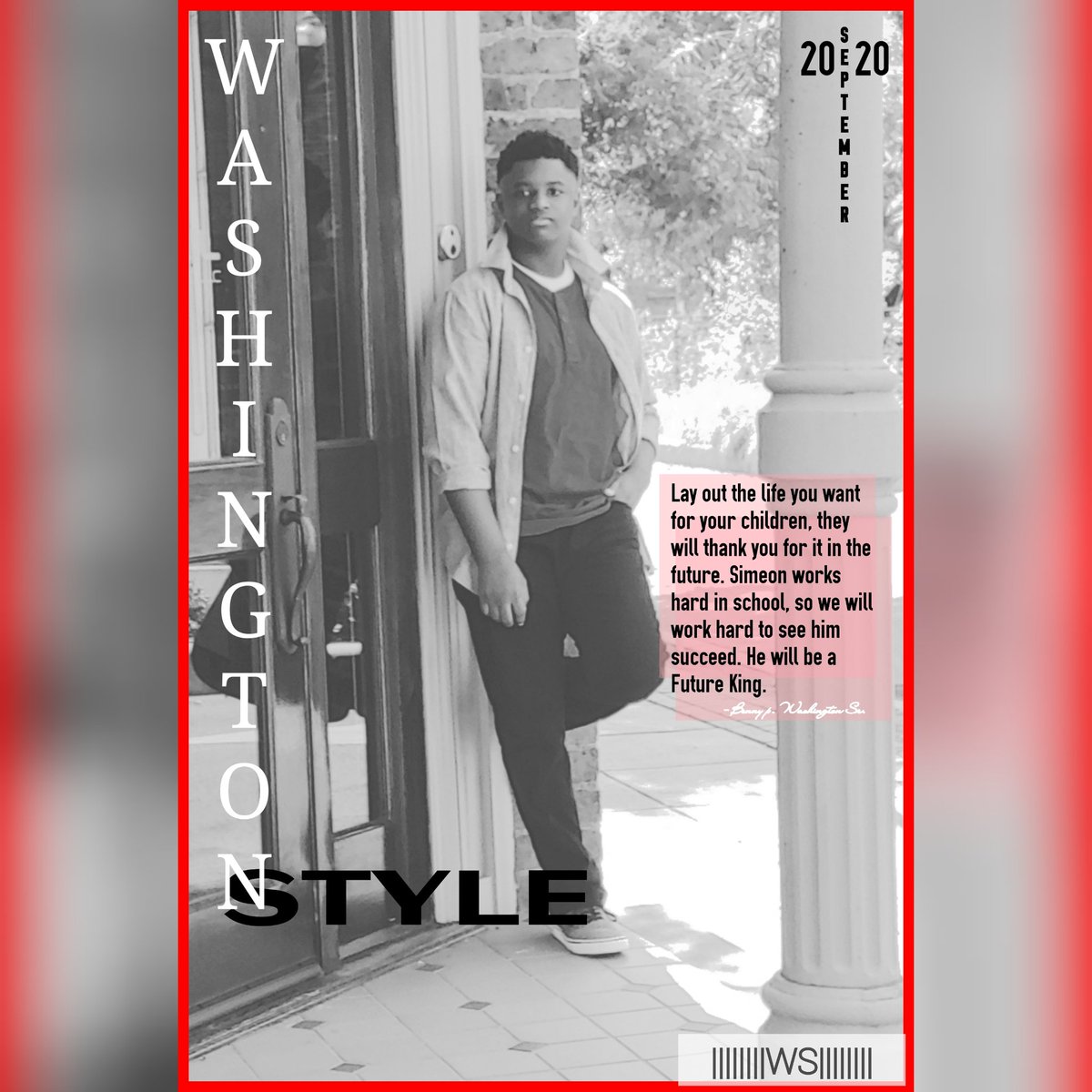 bpw_sr's tweet image. #WashingtonStyle #FutureKings Lay out the life you want for your children, they will thank you for it in the future.