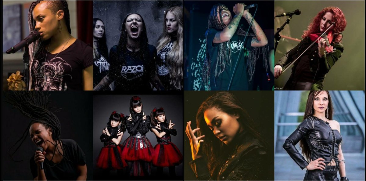 WOMEN OF COLOUR IN METAL MUSIC: A VERY NECESSARY THREADGreetings, metalheads! Despite rock's distinctive black roots, metal is sadly mostly remembered for white guys. But they ain't the only ones in the scene so I shall show you some WOC kicking ass! Hop on this ride with me 