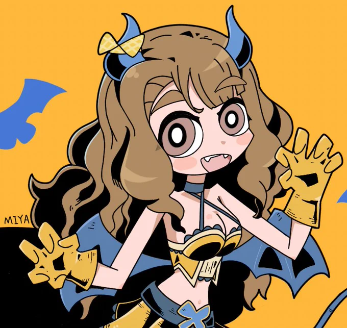 ほう……悪魔コス美也ですか…
たいしたものですね??

#ミリオンライブ
#宮尾美也 