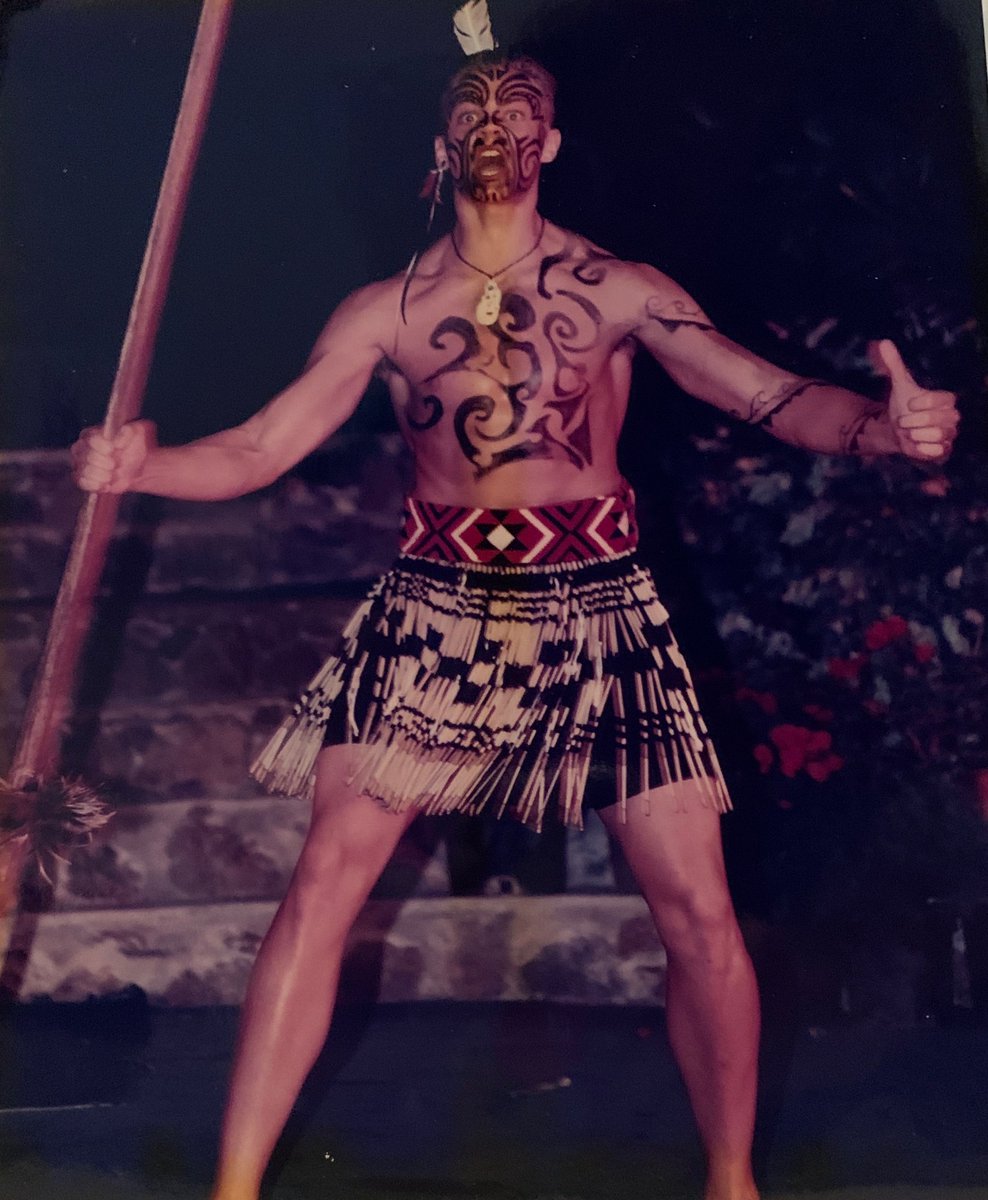 bigPJTSr's tweet photo. @marcuslemonis I was lucky enough to be part of the Maori performance for the May Day program in my junior and senior year of high school in Hawaii... miss the beach and old beach body #CampingWorld #Flashback https://t.co/zplaYcScpG
