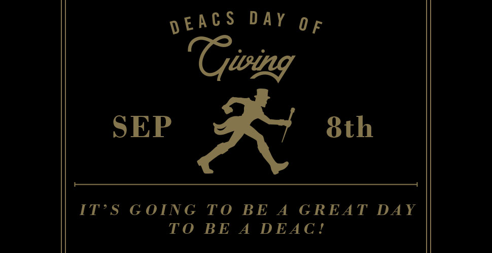 WakeForest's tweet photo. The Deacs Day of Giving is finally here! 

A gift at any amount, to one or more of 50 different designations, all day, gets you in the game. Find your cause &amp; make your gift, starting NOW! ➡️ https://t.co/8Yr6UBqDQB 

#DeacsGive https://t.co/mv9pRac5Lt