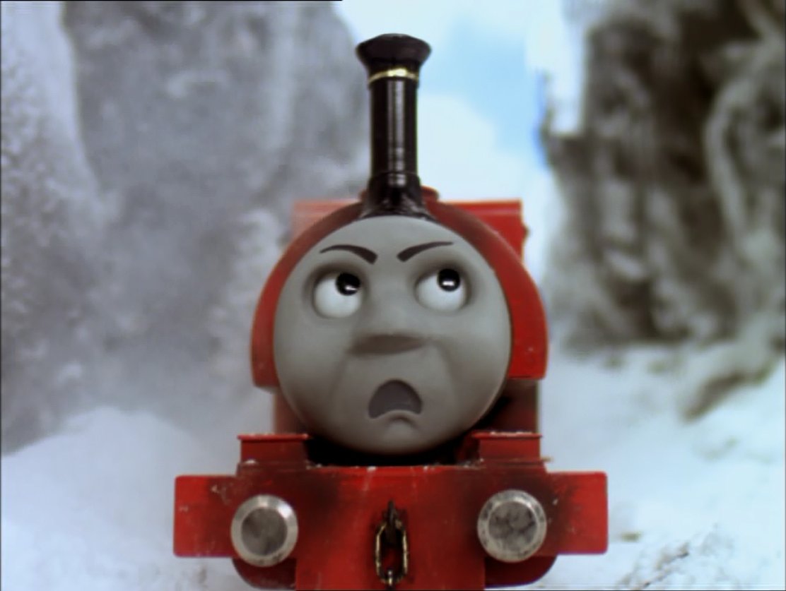 "But he wasn't scared in Snow!" I mean, he was, until Rusty and the workmen dug him out. (And if he wasn't, he fucking should've been, bc who the hell wouldn't be afraid of an avalanche??)