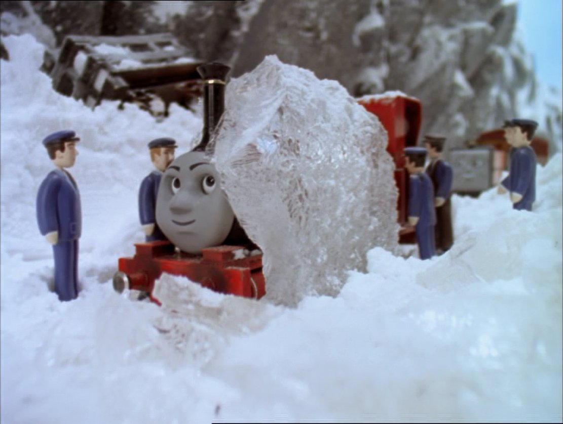 "But he wasn't scared in Snow!" I mean, he was, until Rusty and the workmen dug him out. (And if he wasn't, he fucking should've been, bc who the hell wouldn't be afraid of an avalanche??)