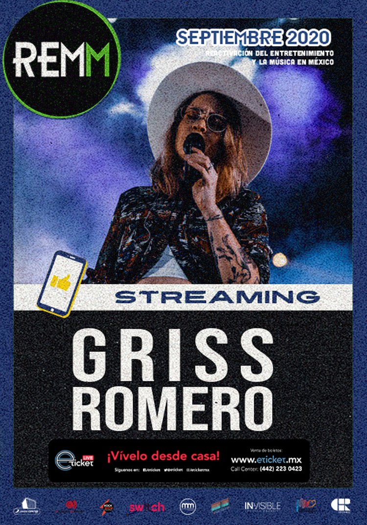eticket's tweet photo. Apoya a @GrissRom que este 12 de septiembre realizará un show desde el @PepsiCenterWTC  para unirse a la reactivación del entretenimiento y música en México.
#ConciertoconCausa #TuTambiénÚnete https://t.co/00PECg30Vn