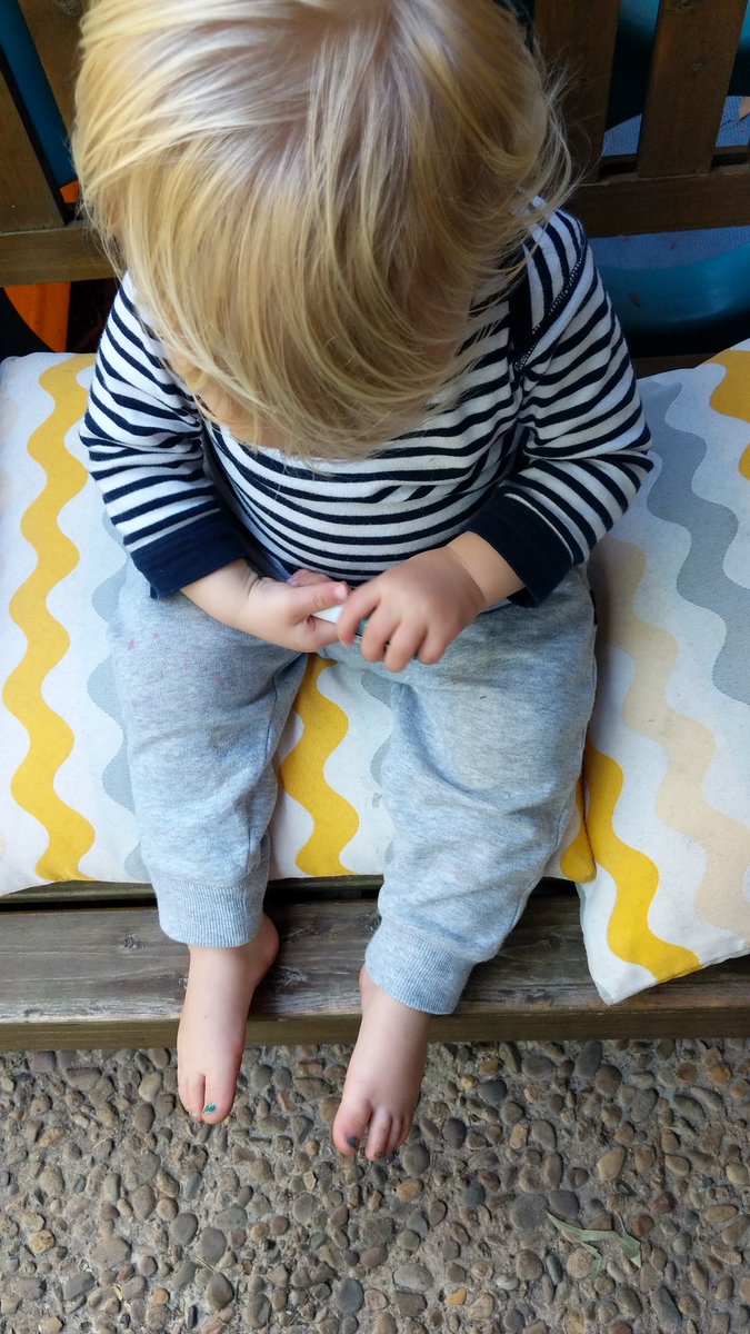 LizyLowe's tweet photo. Normalise boys painting their nails. Everyone deserves colour and sparkles https://t.co/ysROpZ7wk8