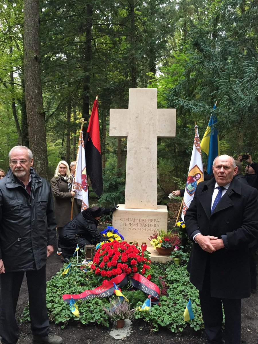 October 2015, back in Munich for the 56th anniversary of Stepan Bandera's assassination