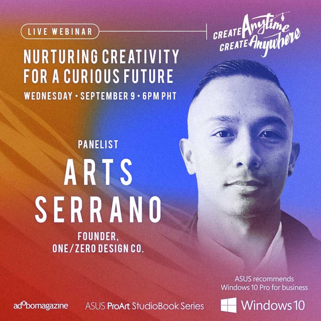 artsybeaver's tweet photo. Hello!👋🏼 if you’re not doing anything tomorrow join us at 6pm for a live panel with @adobomagazine’s Nurturing Creativity for a Curious Future!
We’ll be talking about creativity and how we try to survive in these uncertain times. See you!✨ #OneZeroDesignCo https://t.co/gCu4r1LRAG