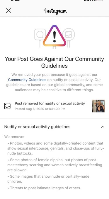 This photo got removed on @instagram I guess you can't be naked and you also can't be hott. Lmfao https://t<a class="tags" target="_blank" title="On Twitter" href="/?out=eyJ0eXAiOiJKV1QiLCJhbGciOiJIUzUxMiJ9.eyJpYXQiOjE3MTgzNTY4MjQsImlzcyI6InR3cG9ybnN0YXJzLmNvbSIsIm5iZiI6MTcxODM1NjgyNCwiZXhwIjoxNzQ5ODkyODI0LCJyZWRpcmVjdF91cmwiOiJodHRwczovL3R3aXR0ZXIuY29tL2luc3RhZ3JhbSJ9.citogbSzuXnb3c-0s_YSIzzJC7HFd9-dmp85soEd4046A39PX1HjkyG4fIAfH6qTcypsfWnCifJ6-lTteZG4FA">@instagram</a><a href="/tag/dogmomduties"class="tags"><span>#dogmomduties</span></a>