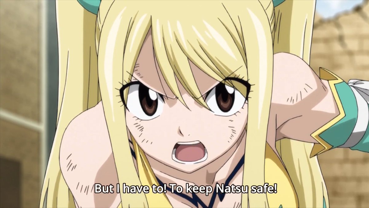 Day 252 of 366 days of NaluLucy and NatsuHow they react the seeing the other one they believe to be dead. Tears and crying.Then how they are when protecting each other. <3