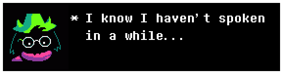 LewdBxsiness's tweet photo. Ralsei has something to tell everyone! https://t.co/DbNqAah8AQ