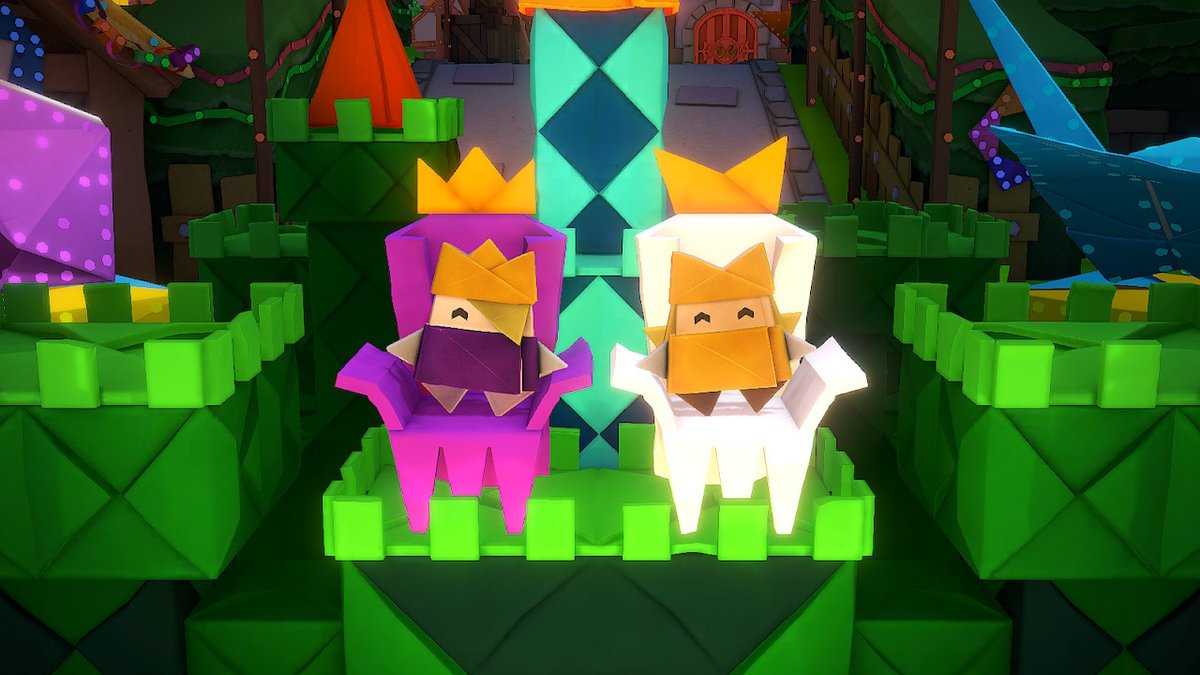 Paper mario origami king. Paper Mario Origami King Olivia. Игра paper Mario: the Origami King.