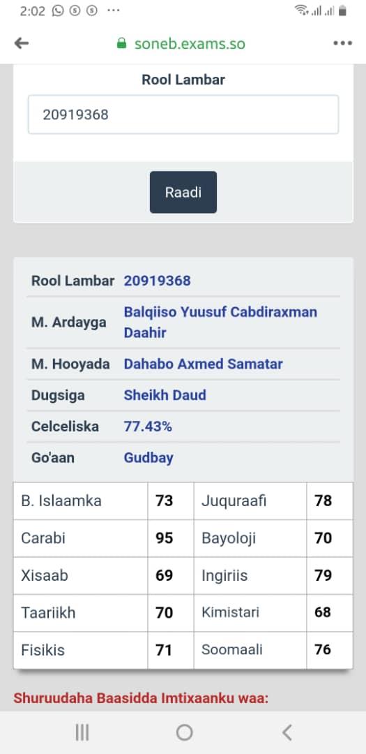 DairySom's tweet photo. Congrats to My daughters
1 Sumayo Yusuf Abdirahman 
2 Balqiiso Yusuf Abdirahman 
3 Asmaa Yusuf Abdirahman 
for the milestone and successful completion, 
You deserved more than that, however, try your best and step forward. *SKY IS YOUR LIMIT* 
Wish you all the best!! https://t.co/HpOPhzehIC