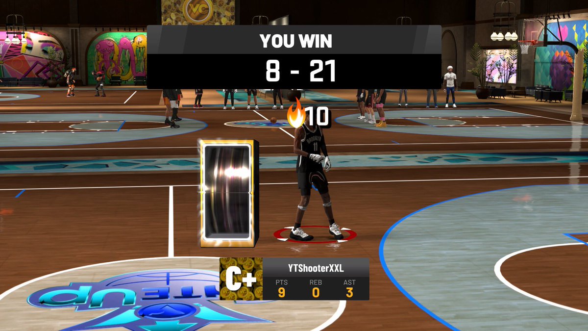 ShooterXXL's tweet image. First Bonnie Of The Year Wit My Dawgz🎯 @Nopv_ @BannedUps #NBA2K21 #compstage